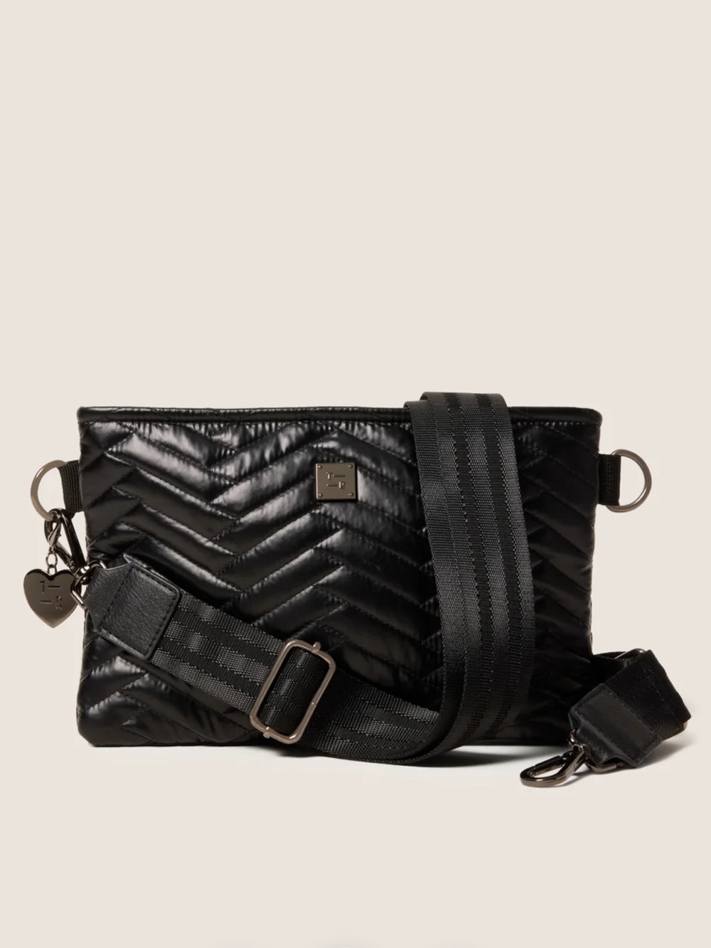 Think Royln Almost Famous Crossbody in Black